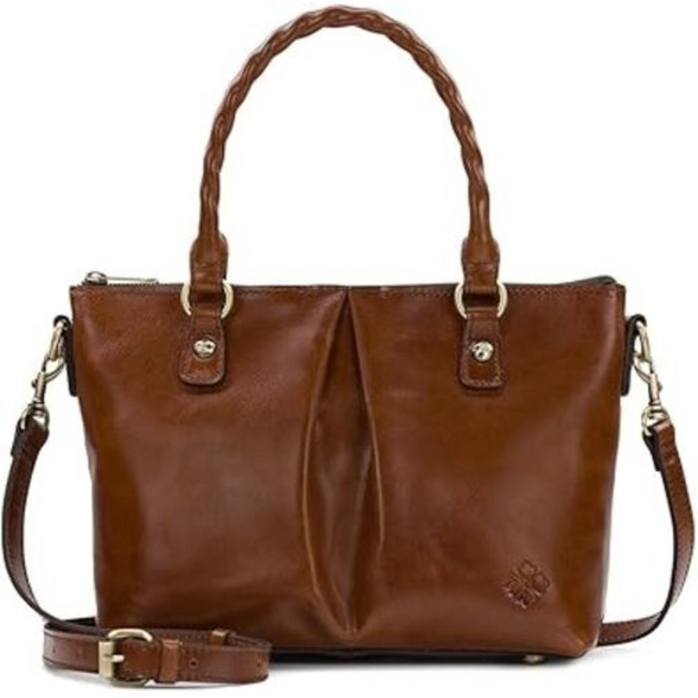 Patricia Nash Zora Leather‎ Crossbody Purse Top Handle Shoulder Bag